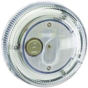 Narva 12V 10W Fluoro Interior Light With On/Off/ Door Switch (Blister Pack Of 1)