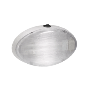 Narva 24V 9W Fluoro Interior Lamp With On/Off Switch 200X120X41 Oval (Blister Pack)