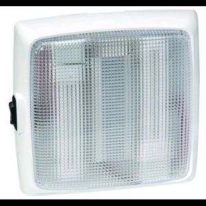 Narva 12V 7W Fluoro Interior Light With On/Off Switch (183 X 179 X 35mm)
