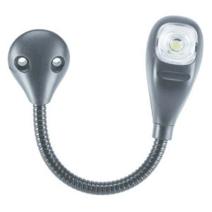 Narva 9-33V LED Reading Light With 150mm Flexible Arm And On/Off Lens Switch 