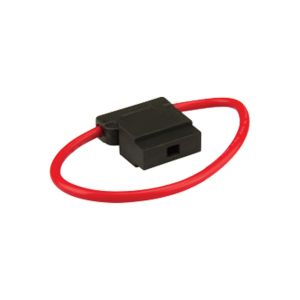 Quikcrimp In-Line Std Blade Fuse Holder With Cap (Pack Of 10)