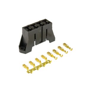 Quikcrimp 4 Circuit Blade Fuse Holder  