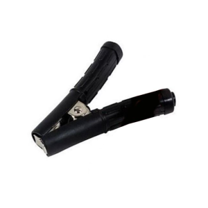 Hella 500 Amp Black Battery Booster Clamp  