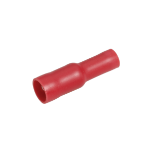 Red Female Bullet Crimp Terminal (Pack Of 100)