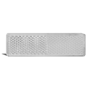 LED 90mm X 20mm White Self Adhesive Reflector (Blister Pack Of 2) 
