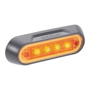 Narva 10-30V LED Amber Front End Outline Marker Light (110 X 36 X 16mm)