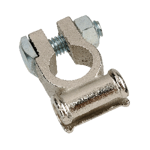 Projecta Brass Solder/Crimp Split Barrel Battery Terminal (Blister Pack Of 1)