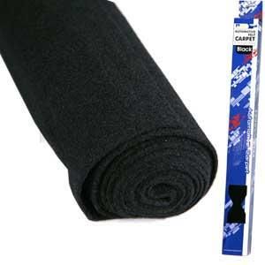Aerpro 750mm X 2m Black Felt Carpet  