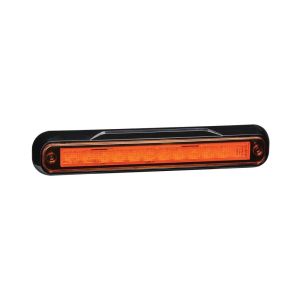 Narva 9-33V LED Surface Mount Indicator Light With Black Housing (277 X 52 X 23mm) 