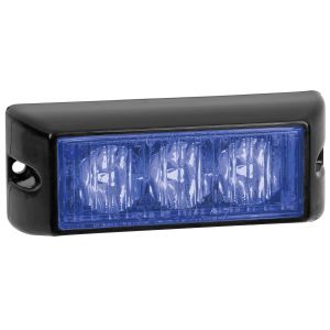 LED 12-24V Blue Emergency Strobe Light (93 X 36 X 25mm)