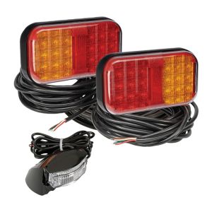 Narva 9-33V LED Submersible Combination Tailight With 9m Cable (180 X 100 X 37mm)