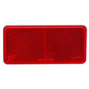LED Red Self Adhesive Reflector (94 X 44 X 8mm) (Pack Of 100) 