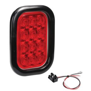 Narva 9-33V Model 45 LED Grommet Mounted Stop/Tail Light (No Plug Or Grommet) 