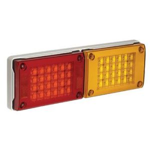 Narva 9-33V LED Combination Tailight With White Housing (400 X 131 X 46mm)