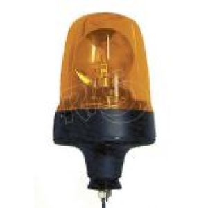 Britax 12-24V Amber Flexi Single Bolt Mount Rotating Beacon