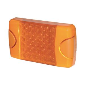 Hella Duraled 9-33V Amber Multi - Flash Warning Light (177 X 100 X 31mm)