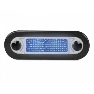 Hella 10-33V Wide Rim Blue LED Courtesy Light