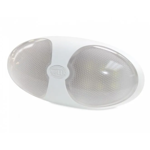 Hella 12-24V White LED Oval Interior Light (140 X 65 X 32mm)