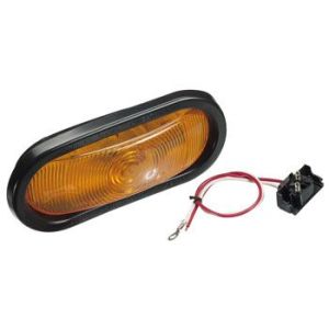Narva Trucklite 12V Amber Grommet Mounted Sealed Front Indicator Light Kit