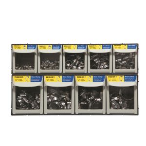 Tridon All Stainless Steel Hose Clamp Modular Drawer Merchandiser (200 Clamps Included)