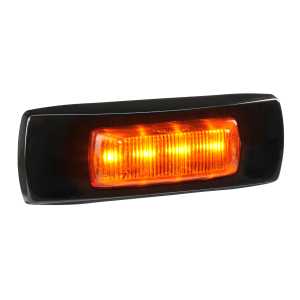 NARVA 9-33V SURFACE MOUNT LED SIDE MARKER BLACK WITH DIRECTIONAL INDICATOR