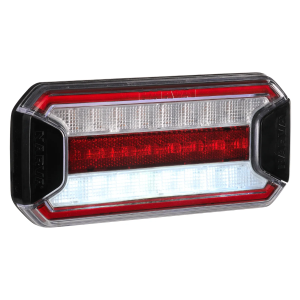 NARVA 9-33V LED COMBINATION TAILIGHT WITH REVERSE LIGHT (223 X 103 X 32mm)