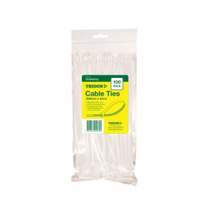 Tridon 200mm X 5mm Natural Cable Tie (Pack Of 100)