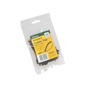 Tridon 60mm X 3mm Black Cable Tie (Pack Of 100)