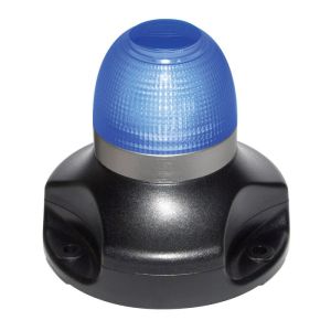 Hella 9-33V Blue LED Multi-Flash 360 Degre Signal Light 