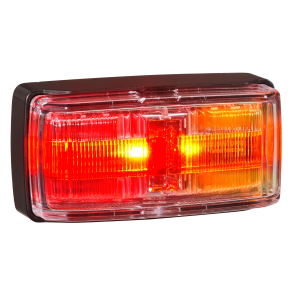 NARVA 9-33V RED/AMBER LED SIDE MARKER/INDICATOR LIGHT (98152)