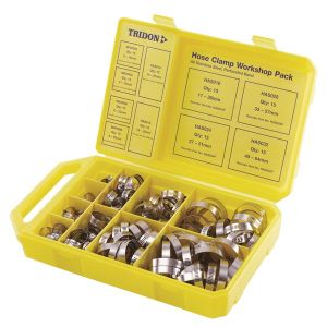 Tridon Full Stainless Steel Hose Clamp Workshop Pack (Contains 150 Clamps)