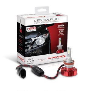 Jw Speaker 12-24V 6000K H11/9/8/16 LED Globe Conversion Kit 