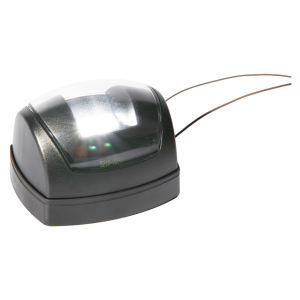 NARVA 9-33V NAUTICAL MILE LED STERN LAMP CLEAR LENS BLACK BASE