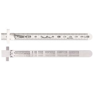 Toledo Pocket Clip Ruler  