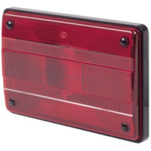 Hella Polycarbonate Red Lens To Suit 2321Pc Light 