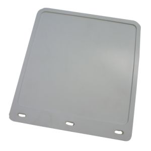 9" X 10" White PVC Mudflap