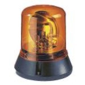 Britax 12-24V Single Bolt Mount Amber Rotating Beacon