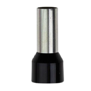 25mm² Black Bootlace Terminal (Pack Of 50)