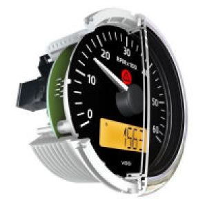 VDO Viewline 12-24V Electric Oil Pressure Gauge (Replaces A2C59512601) 