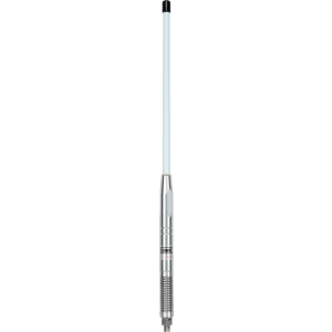 GME 580mm 2.1dB White UHF Aerial With Heavy Duty Spring Base 