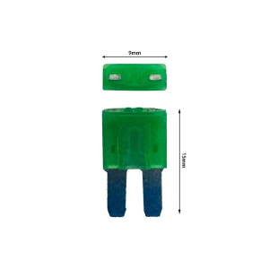30 AMP MICRO 2 BLADE FUSE (PACK OF 50)