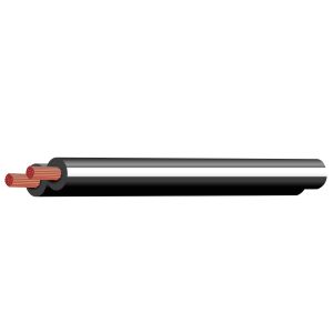 Tycab 4Mm Brown/White Figure 8 Cable (100M Roll)