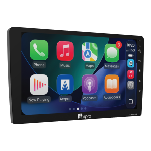 AERPRO 9" MULTIMEDIA RECEIVER WITH WIRELESS APPLE CARPLAY & ANDROID AUTO