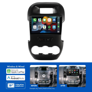 AERPRO 9" MULTIMEDIA RECEIVER TO SUIT FORD RANGER (AMAFO2)