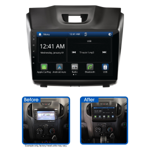 AERPRO 9" MULTIMEDIA RECEIVER TO SUIT HOLDEN COLORADO / D-MAX / MU-X