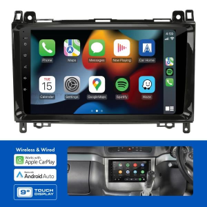 AERPRO 9" MULTIMEDIA RECEIVER TO SUIT MERCEDES & VOLKSWAGEN 2005-2018