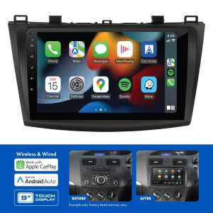 AERPRO 9" MULTIMEDIA RECEIVER TO SUIT MAZDA 3 (AMAMZ5)