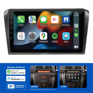 AERPRO 9" MULTIMEDIA RECEIVER TO SUIT MAZDA 3