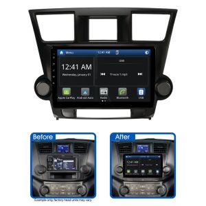 AERPRO 10" MULTIMEDIA RECEIVER TO SUIT 2007-13 TOYOTA KLUGER