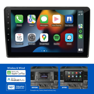 AERPRO 10" MULTIMEDIA RECEIVER TO SUIT VOLKSWAGEN (AMAVW4)